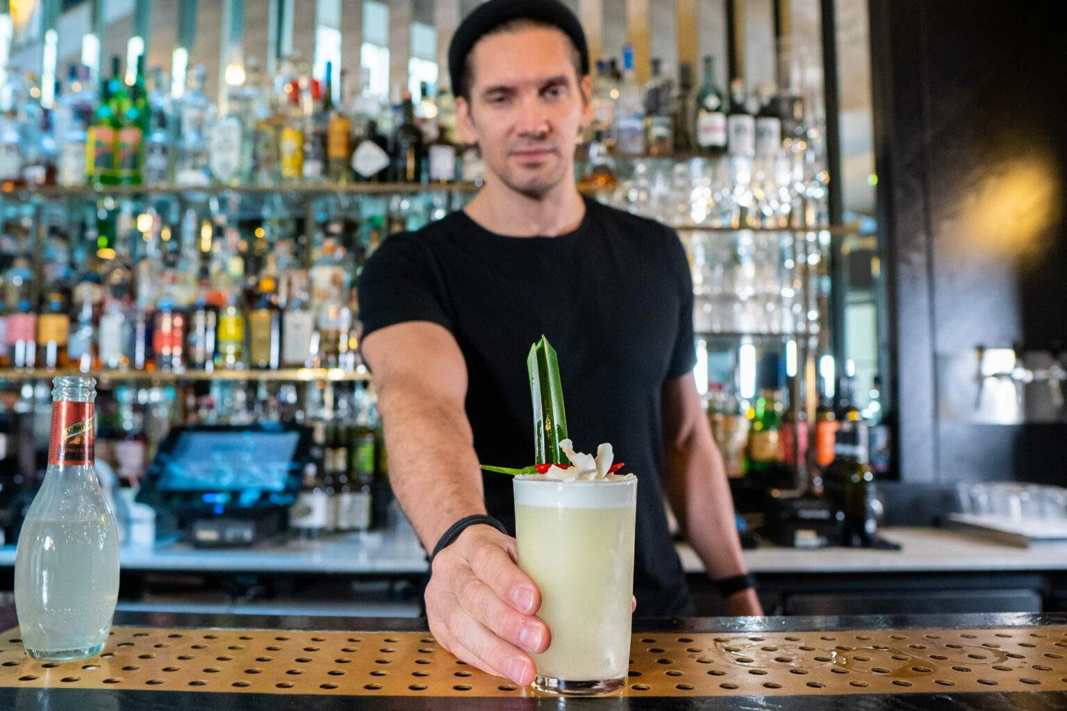 Le cocktail Pandan Fizz – Nico de Soto