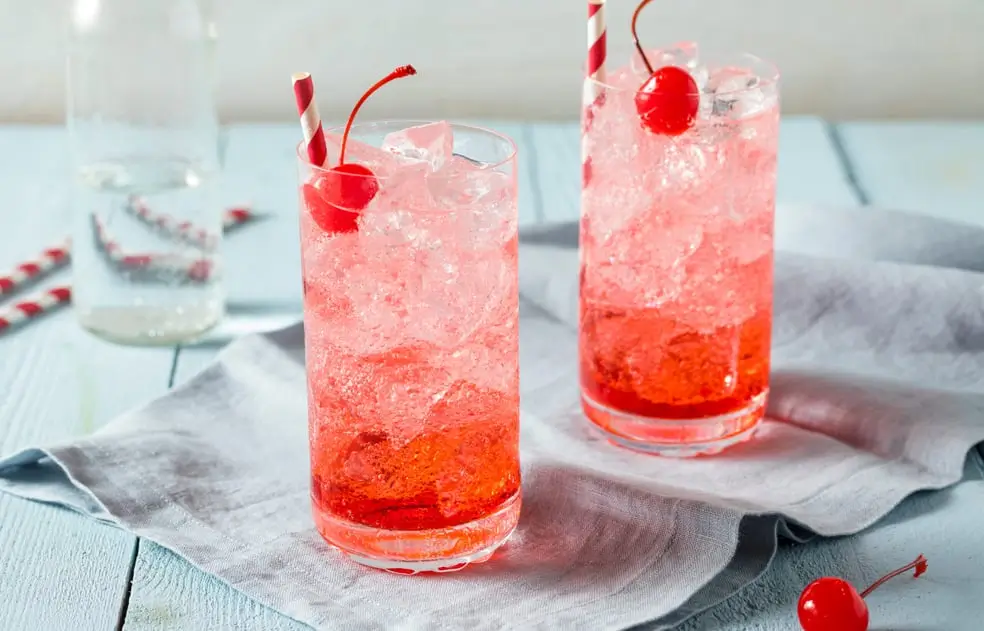 Recette Sans alcool Shirley Temple