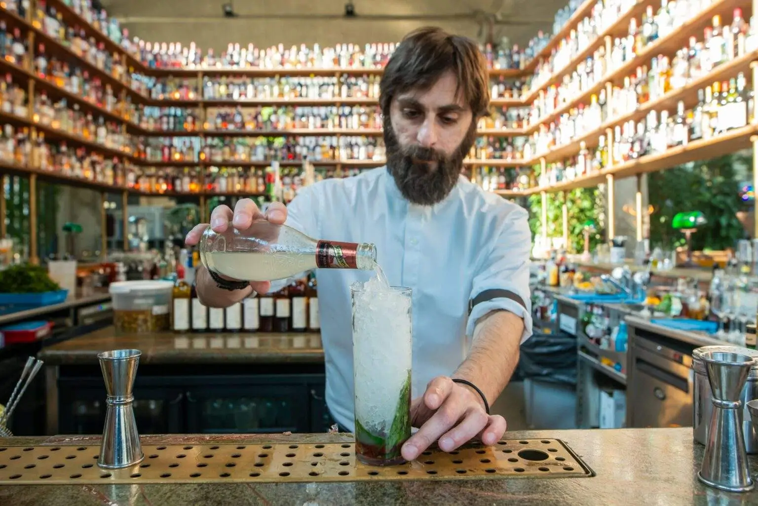 Le Pink Flamingo est sans alcool, parfait pour se désaltérer lors des grosses chaleurs de l’été !