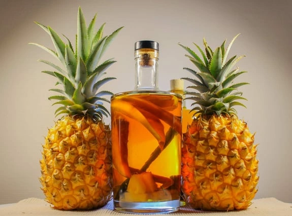 Recette Rhum arrangé ananas