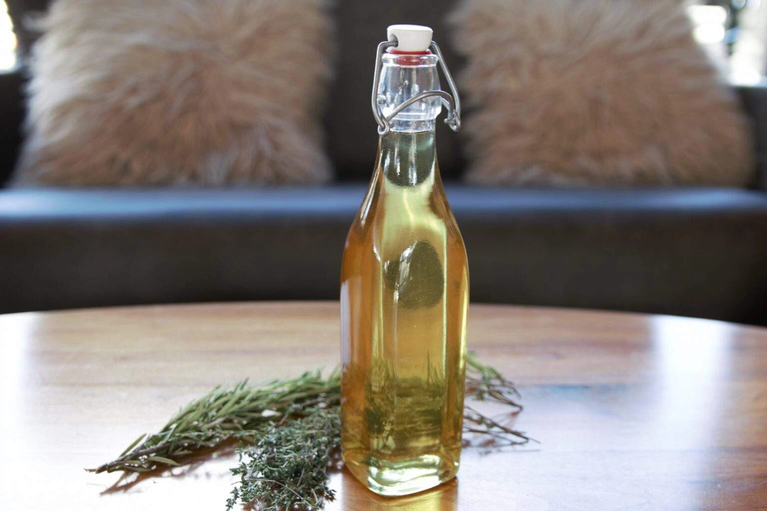 Le sirop de thym citron et romarin de Kevin Thomas