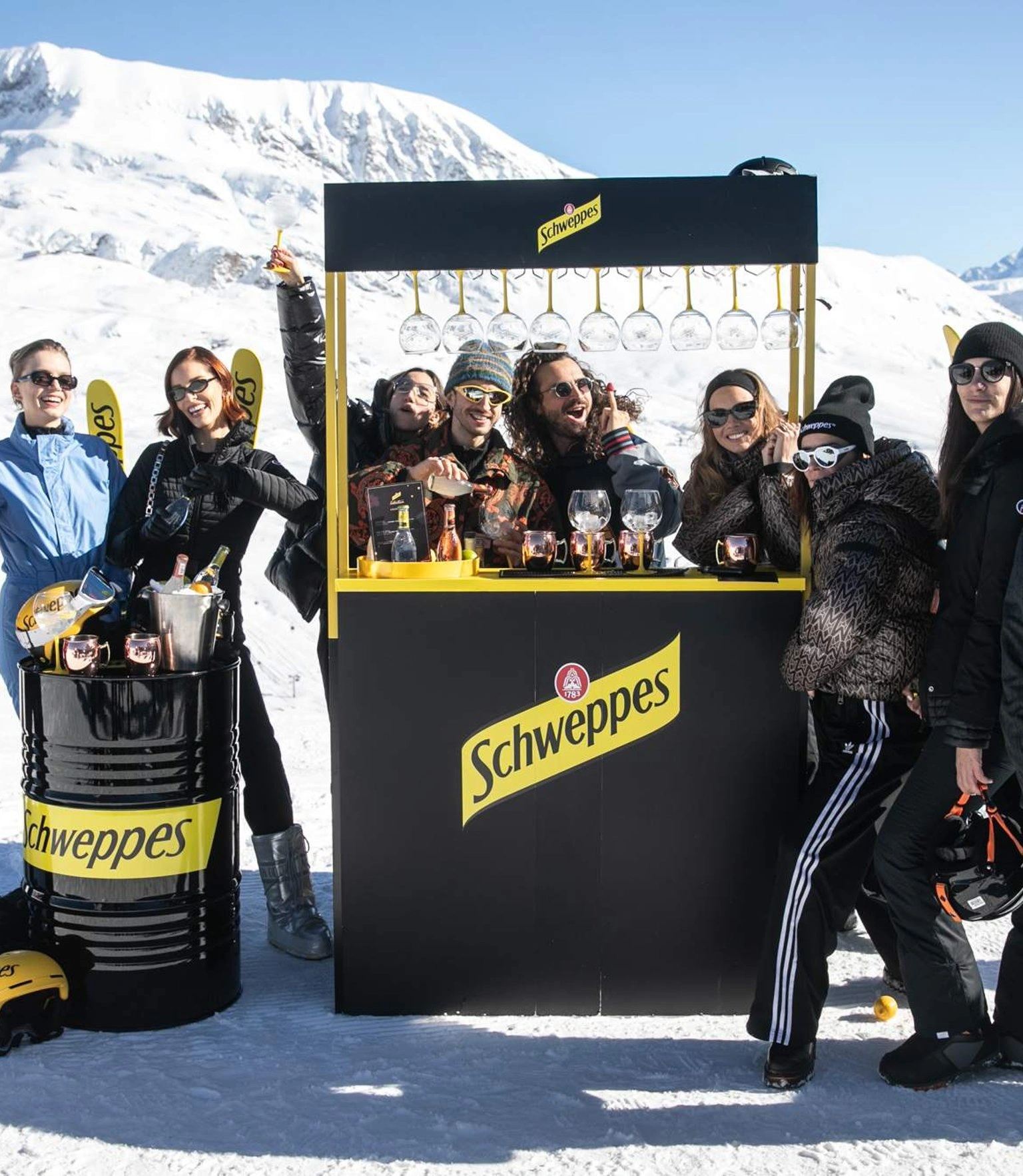 Villa Schweppes : vague de festivités au sommet de l’Alpe d’Huez