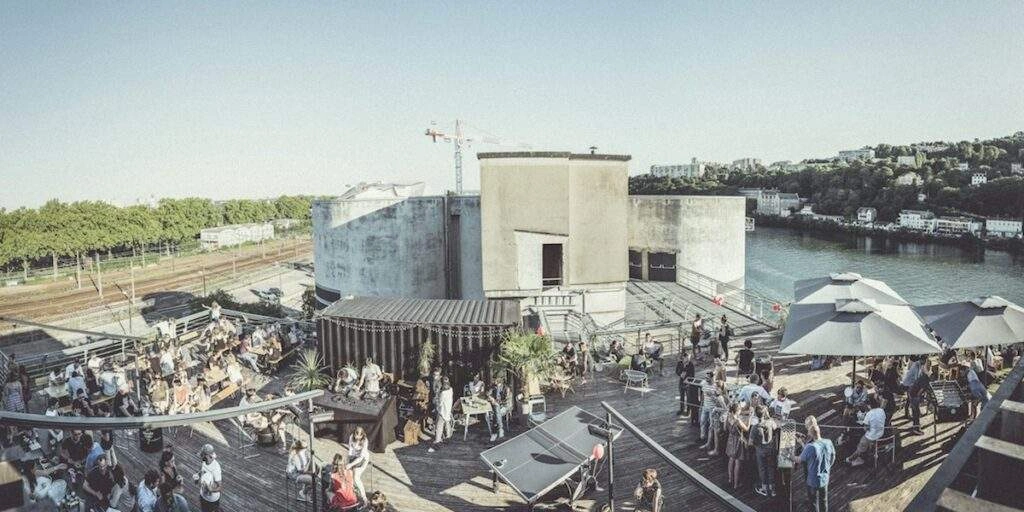 Le Sucre, le rooftop de Lyon le plus arty