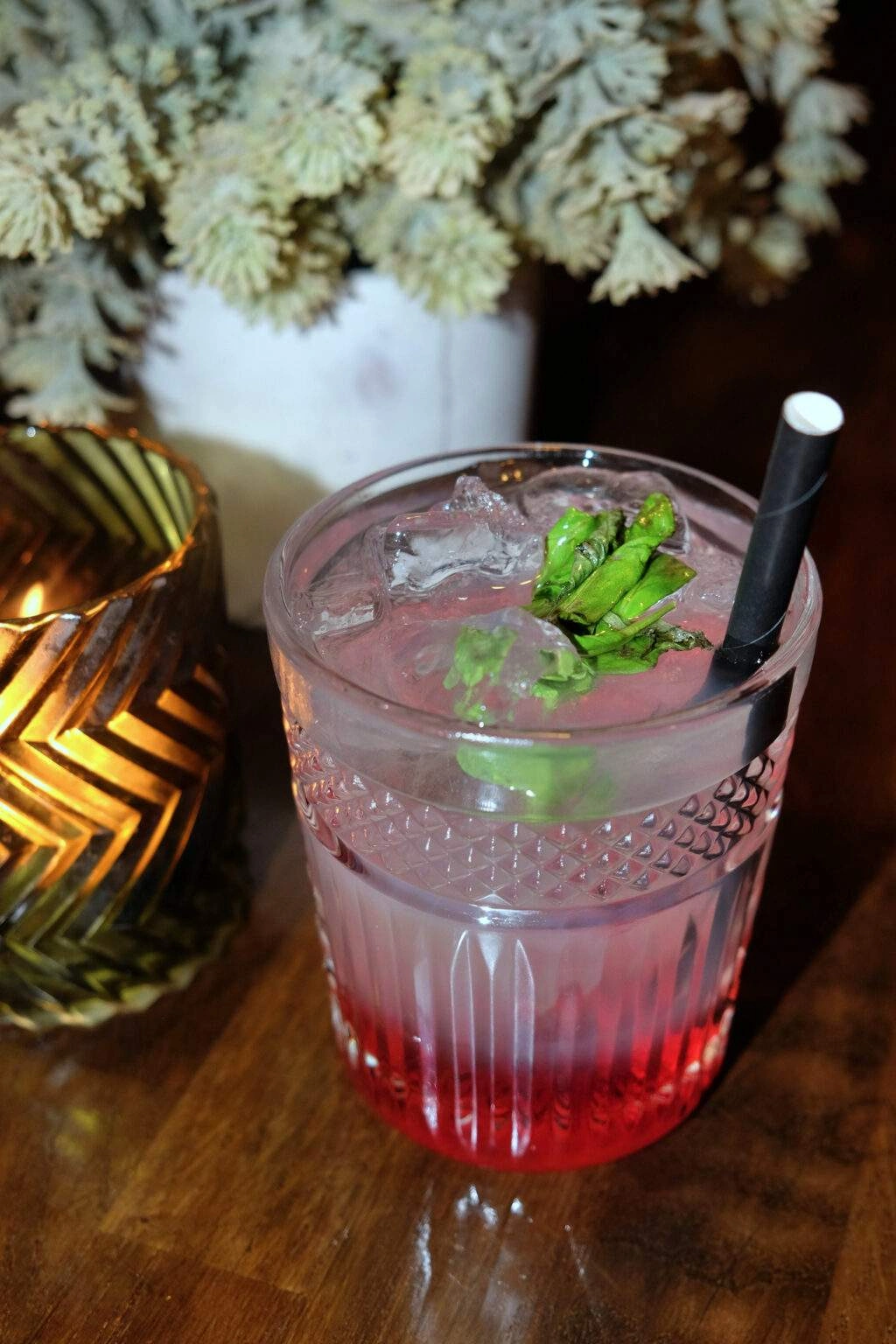 Un des cocktails du Vert Sauvage