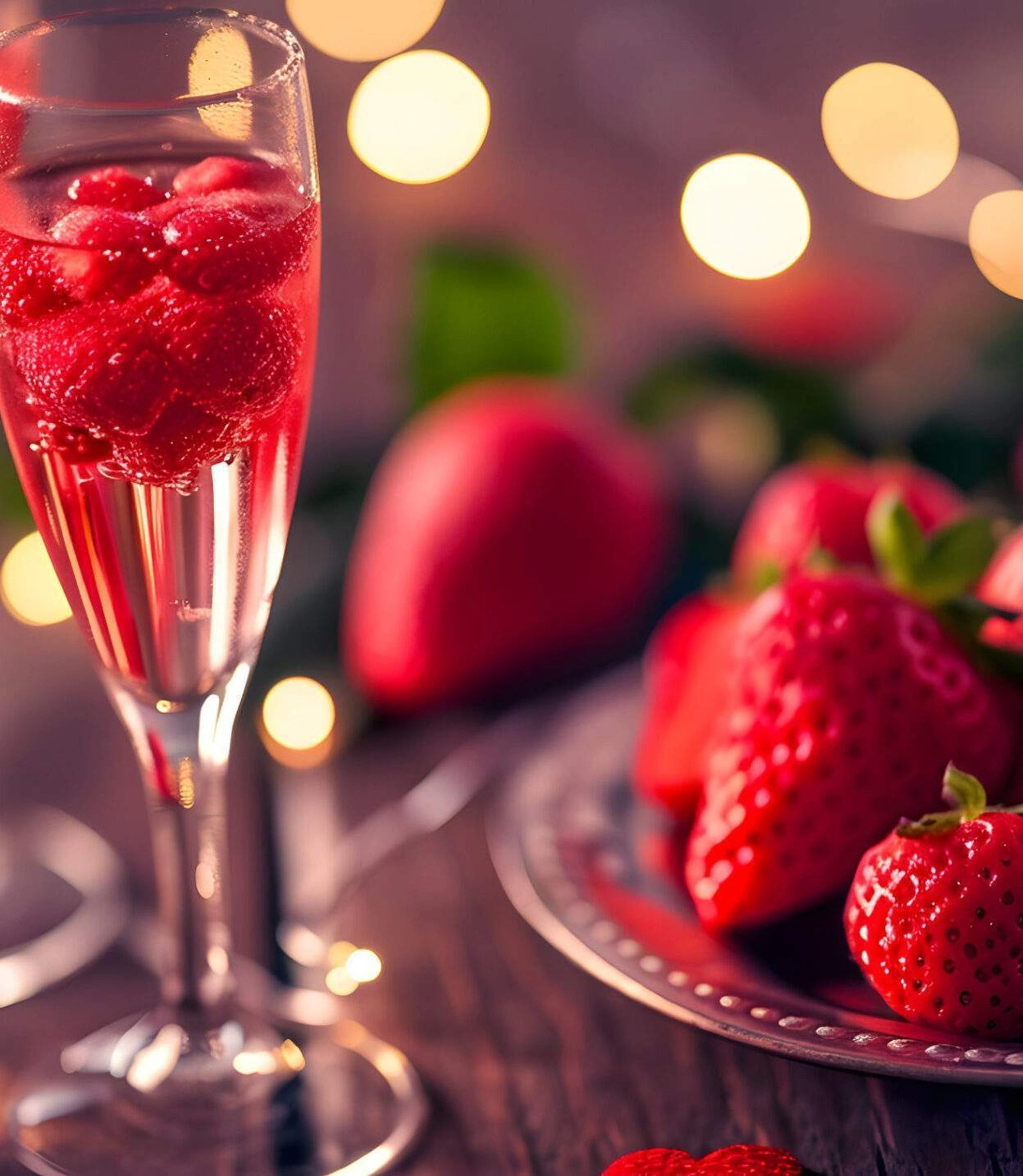 Recette La soupe de champagne aux fruits rouges