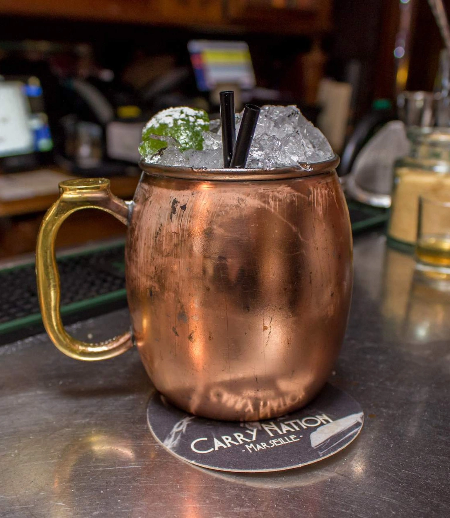 Recette Dark and Stormy du Carry Nation