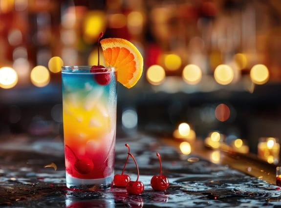 Recette Rainbow Cocktail