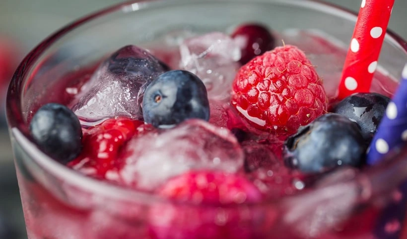 Recette Framboise Rose au vin
