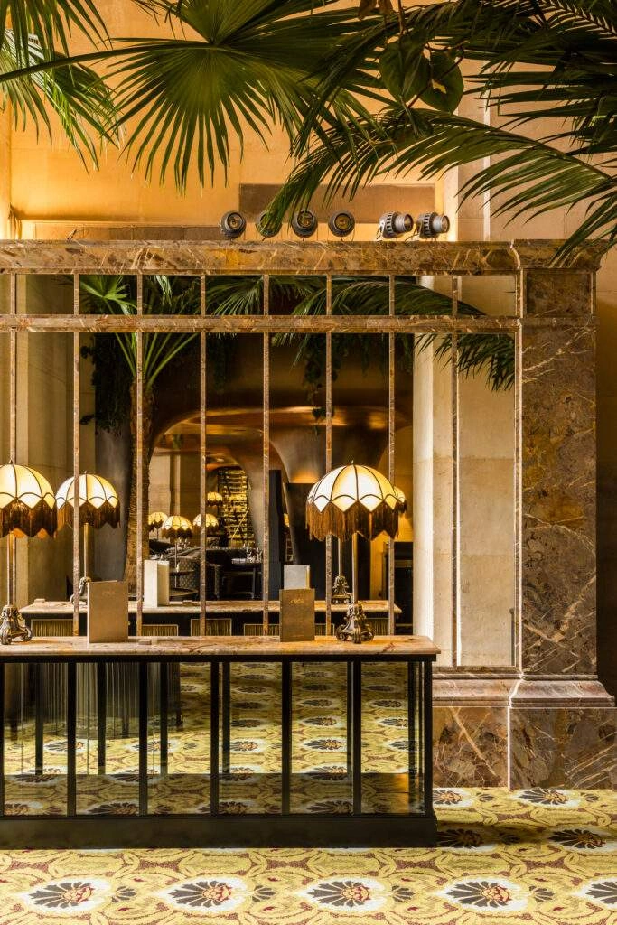 La réception du restaurant CoCo à l’Opéra Garnier