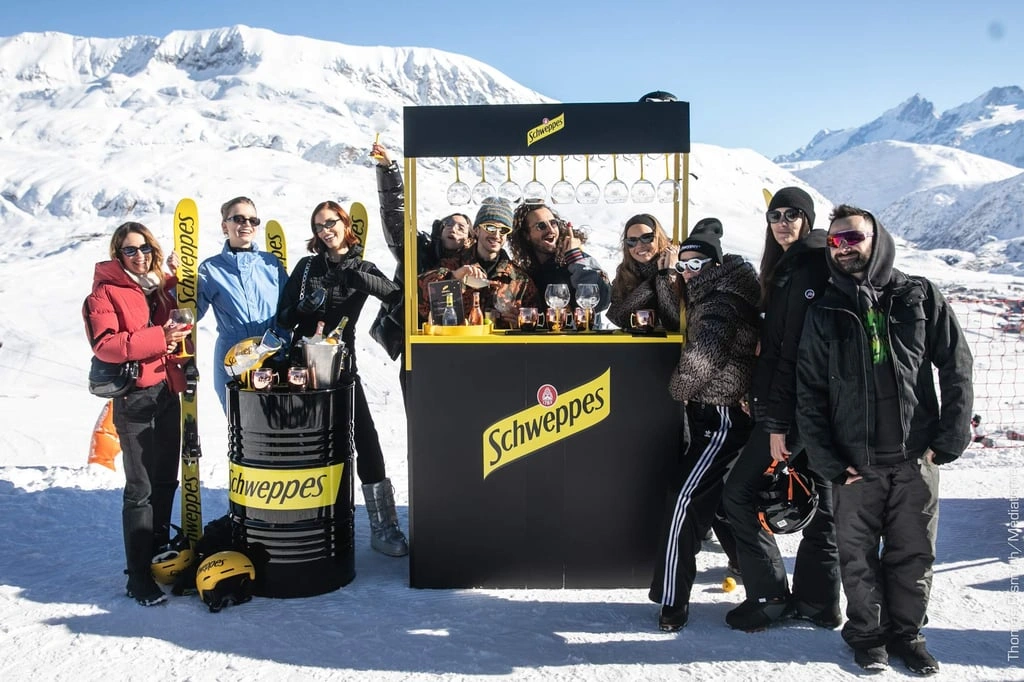 Villa Schweppes : vague de festivités au sommet de l’Alpe d’Huez