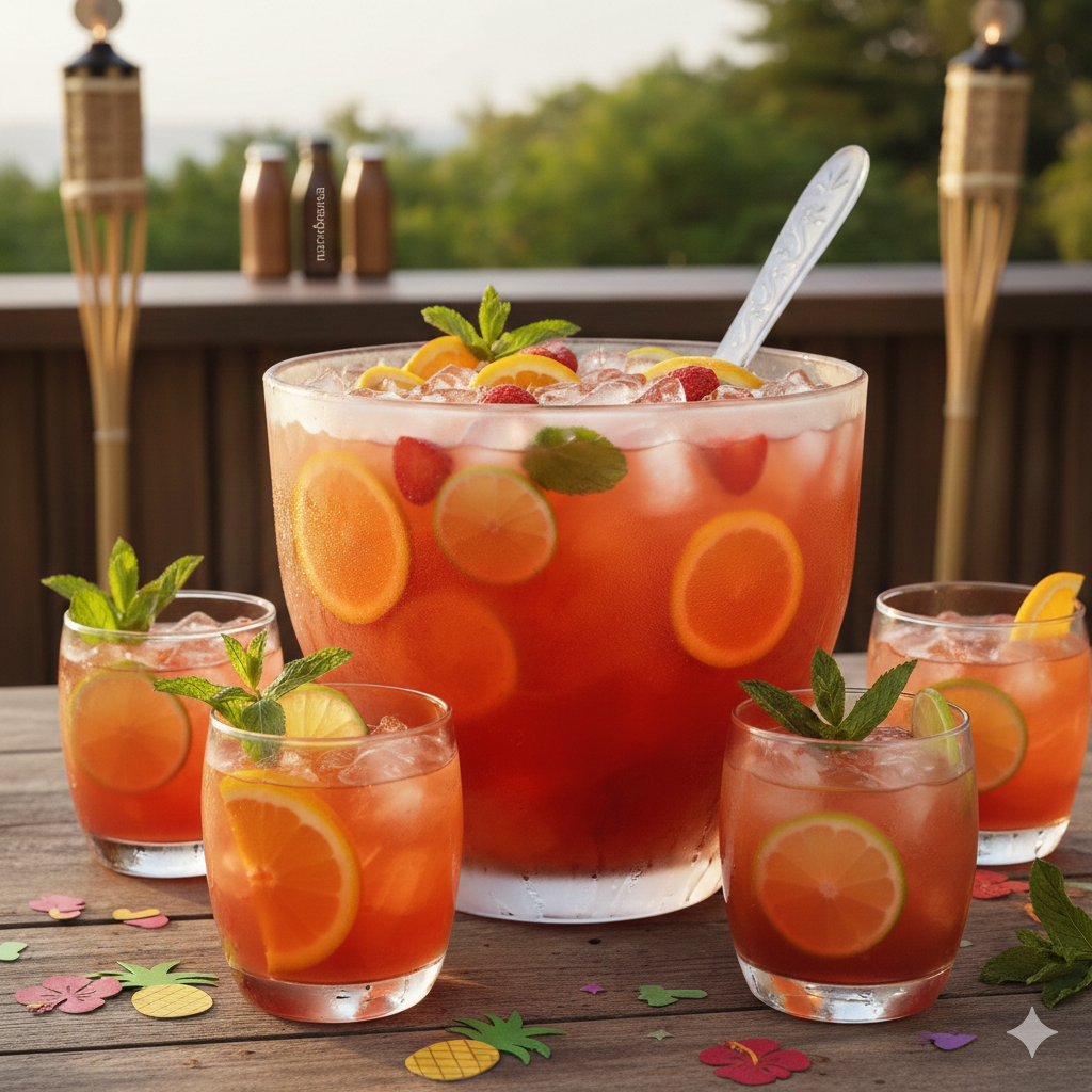 Recettes cocktails punch