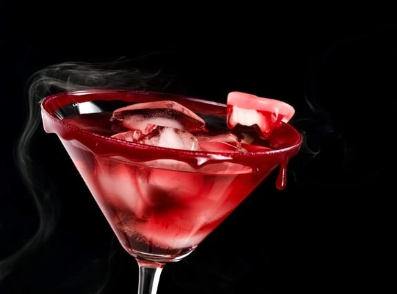 Recette D’Halloween Bloody Tonic